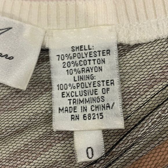 Byron Lars Beauty Mark Sleeveless Mixed Lace Knit Tank Top - Picture 4 of 4